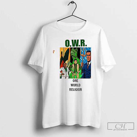 Premium One World Religion T Shirts - clothing by TeeHivey.com