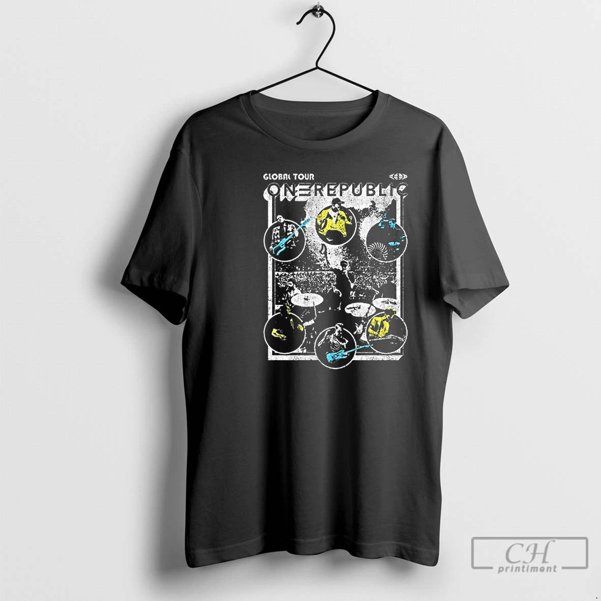 Premium Onerepublic Global Tour Circle Circle Black - clothing by TeeHivey.com