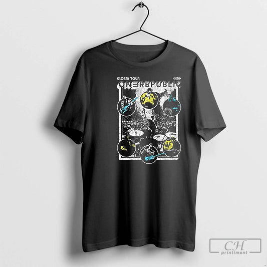 Premium Onerepublic Global Tour Circle Circle Black - clothing by TeeHivey.com