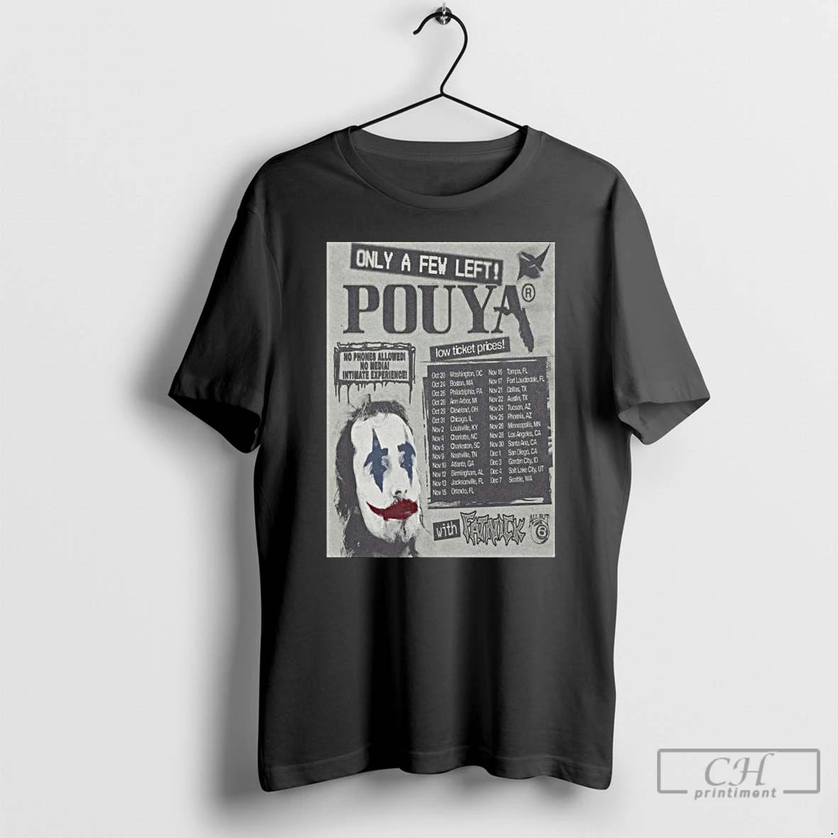 Premium Only A Few Left 2025 Pouya Long Sleve T Shirts - clothing by TeeHivey.com