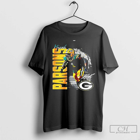 Premium Parsons Momentum Green Bay Packers Big And Tall 1 Classic T Shirts - clothing by TeeHivey.com