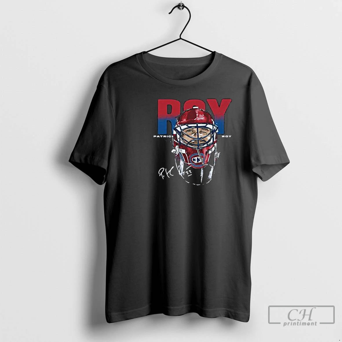 Premium Patrick Roy Montreal Goalie Mask Circle Black - clothing by TeeHivey.com