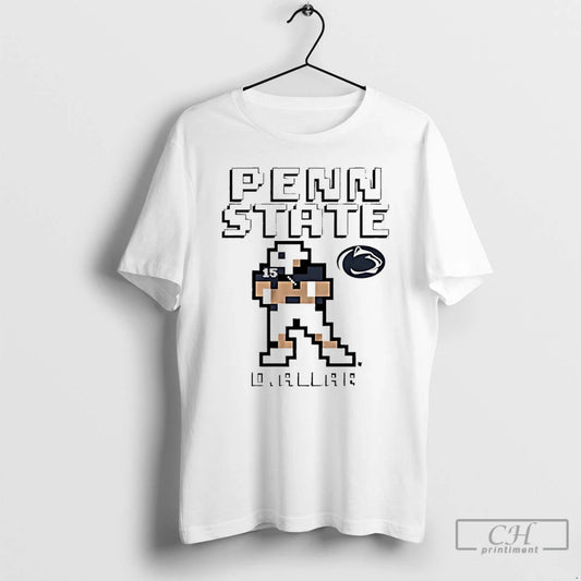 Premium Penn State Football Drew Allar Retro Baller T Shirts - clothing by TeeHivey.com