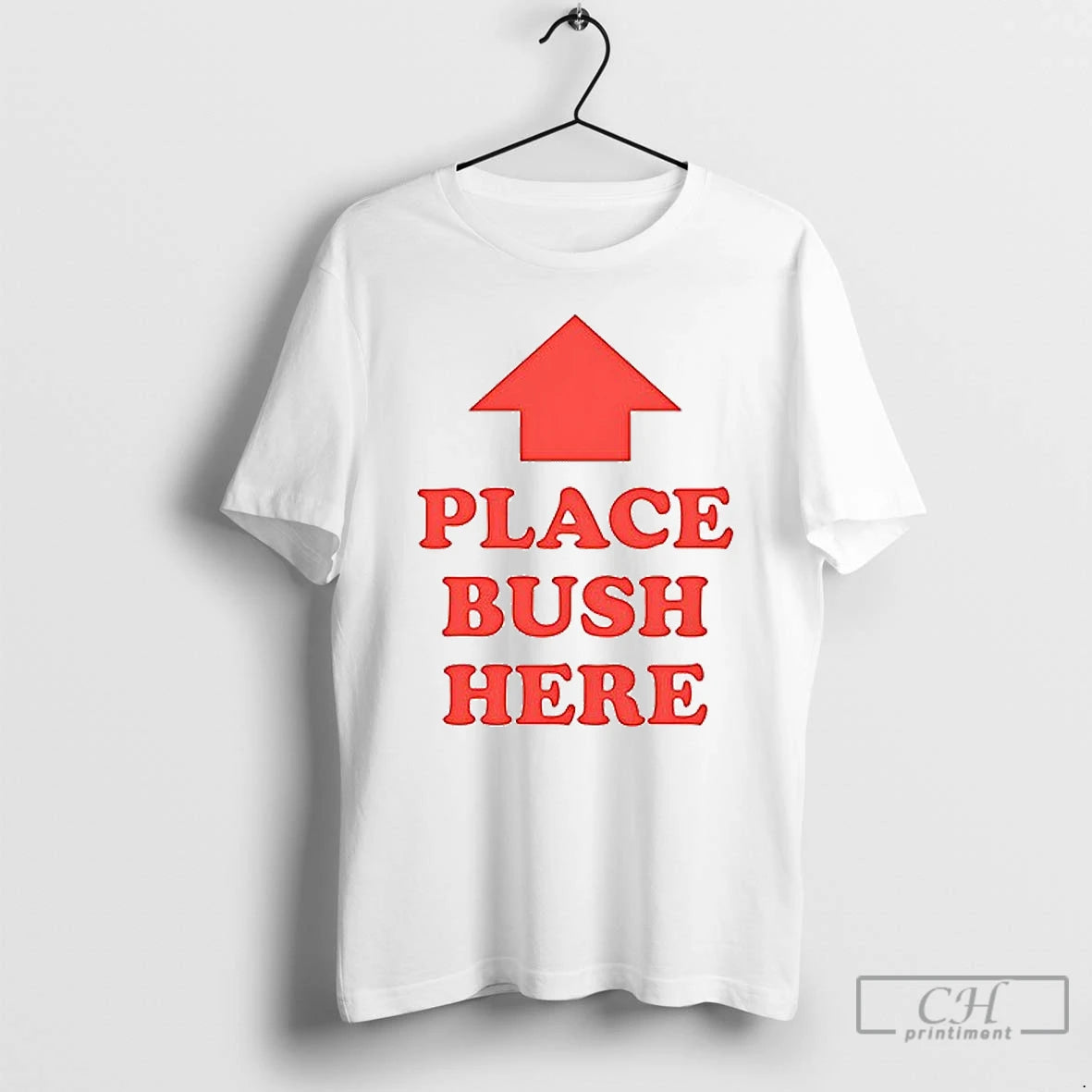 Premium Place Bush Here Ceramic Ceramic And Classic Dad Cap T Shirts - clothing by TeeHivey.com