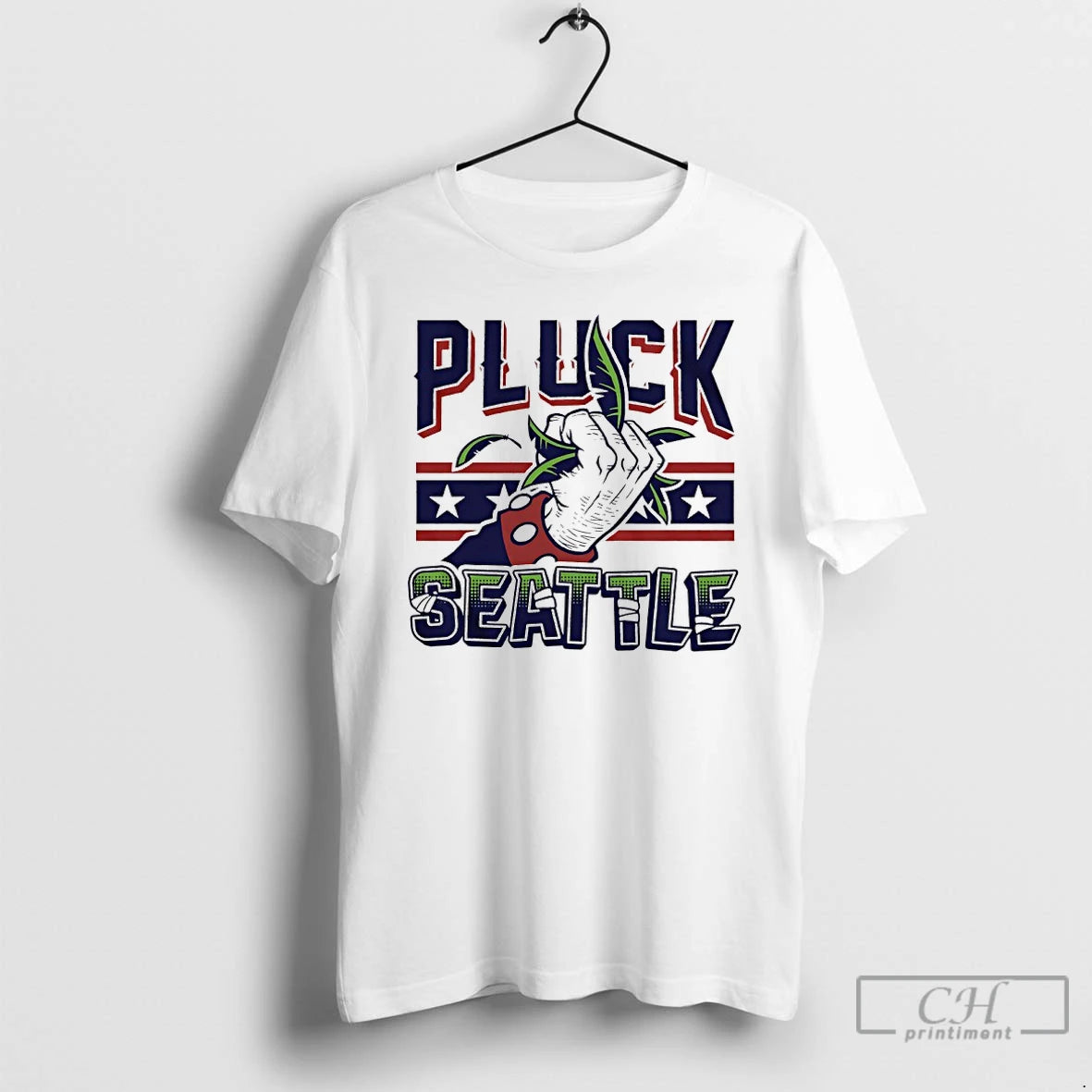 Pluck Seattle 2026 New England Football Matchup - clothing by TeeHivey.com