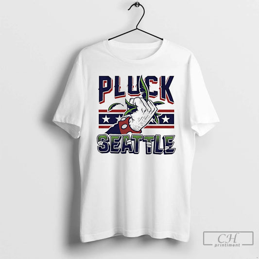 Pluck Seattle 2026 New England Football Matchup - clothing by TeeHivey.com