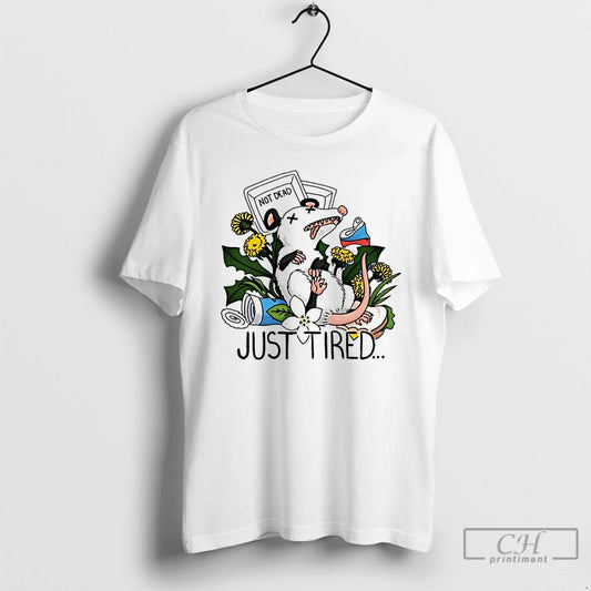Possum Not Dead Just Tired Meme - clothing by TeeHivey.com