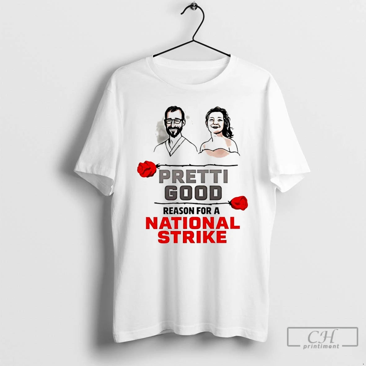 Pretti Good Reason For A National Strike - clothing by TeeHivey.com