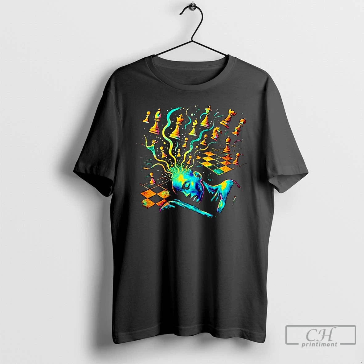 Premium Psychedelic Chess Dream Ornaments T Shirts - clothing by TeeHivey.com
