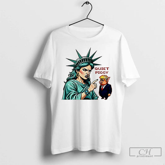 Premium Quiet Piggy Liberty Trump Liberties - clothing by TeeHivey.com