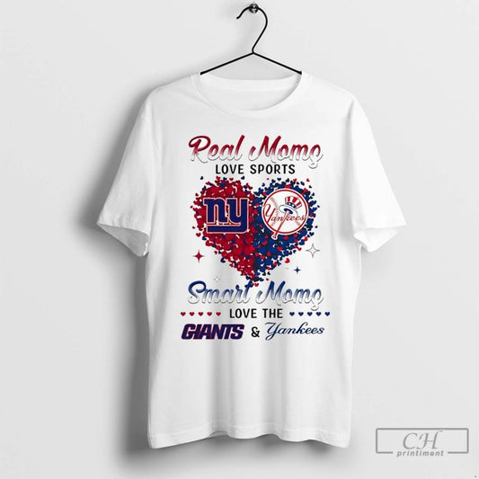 Premium Real Women Love Sports Smart Women Love The New York Giants New York Yankees