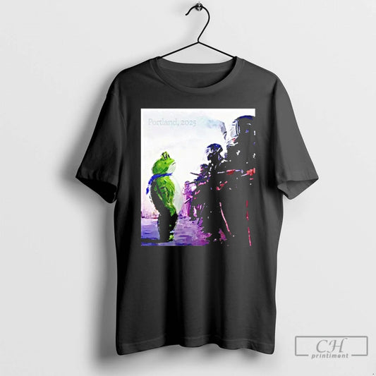 Premium Resist Portland Frog I Stand With Frog T Shirts - clothing by TeeHivey.com