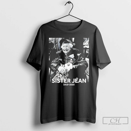 Premium Rest In Peace Sister Jean 1919 2025 T Shirts - clothing by TeeHivey.com