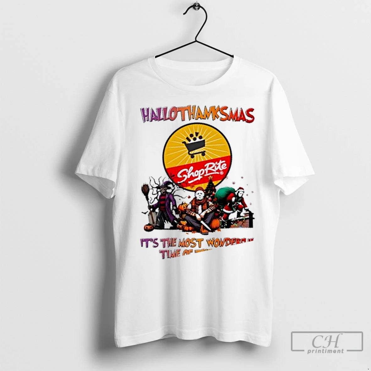 Premium Rite X Horror Movies Happy Hallothanksmas Its The Most Wonderful Time Of The Year - clothing by TeeHivey.com