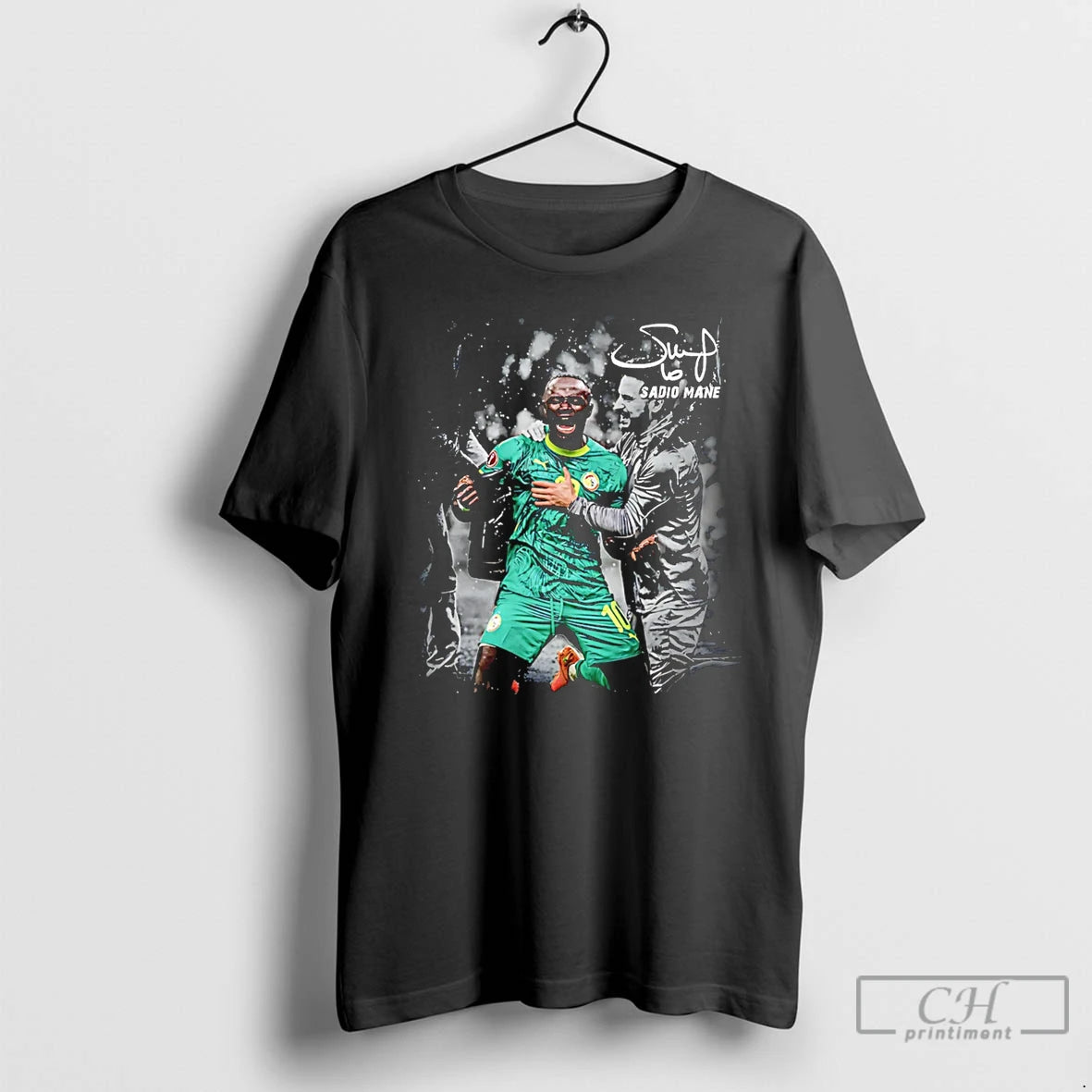 Sadio Mane Saudi Pro League Al Nassr Celebrate Victory Signature - clothing by TeeHivey.com