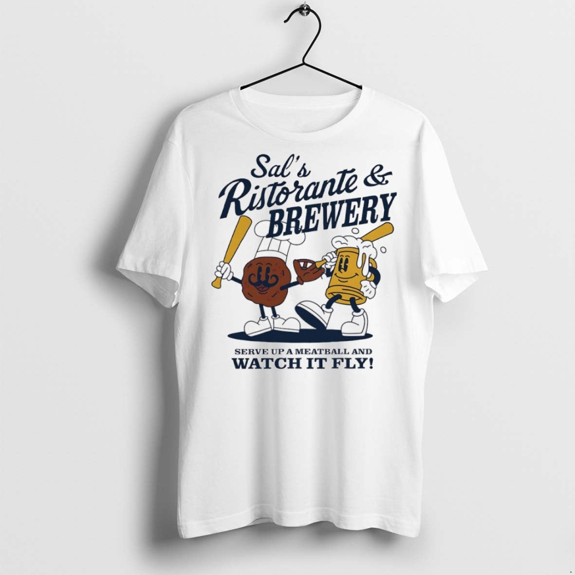 Premium Sal Frelick Milwaukee Brewers Sals Ristorante And Brewery Superstar Cartoon T Shirts - clothing by TeeHivey.com