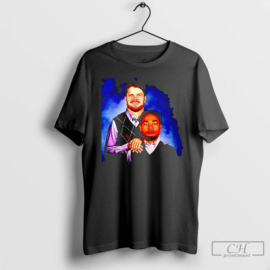 Sam Darnold And Jaxon Smith Step Brothers Graphic - clothing by TeeHivey.com