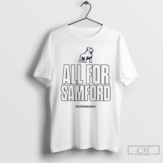 Samford Bulldogs Basketball All For Samford - clothing by TeeHivey.com