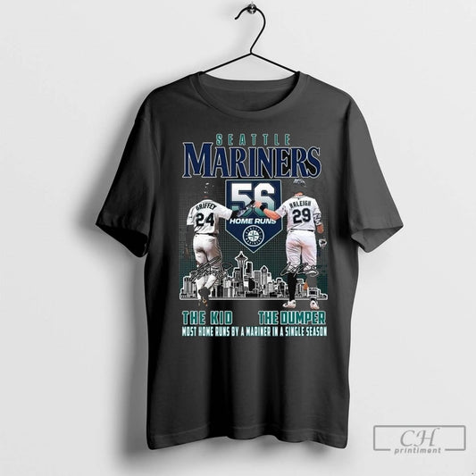 Premium Seattle Mariners Griffey Raleigh 56 Home Runs The Kid The Dumper Most Home Runs