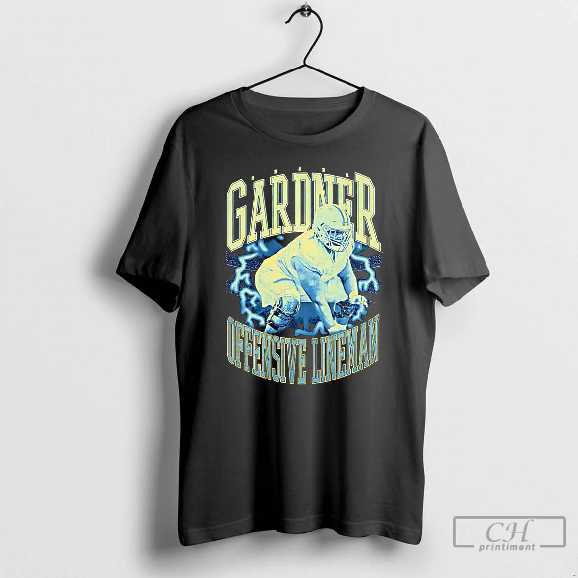 Premium Shane Gardner Player Football Offensive Lineman T Shirts - clothing by TeeHivey.com