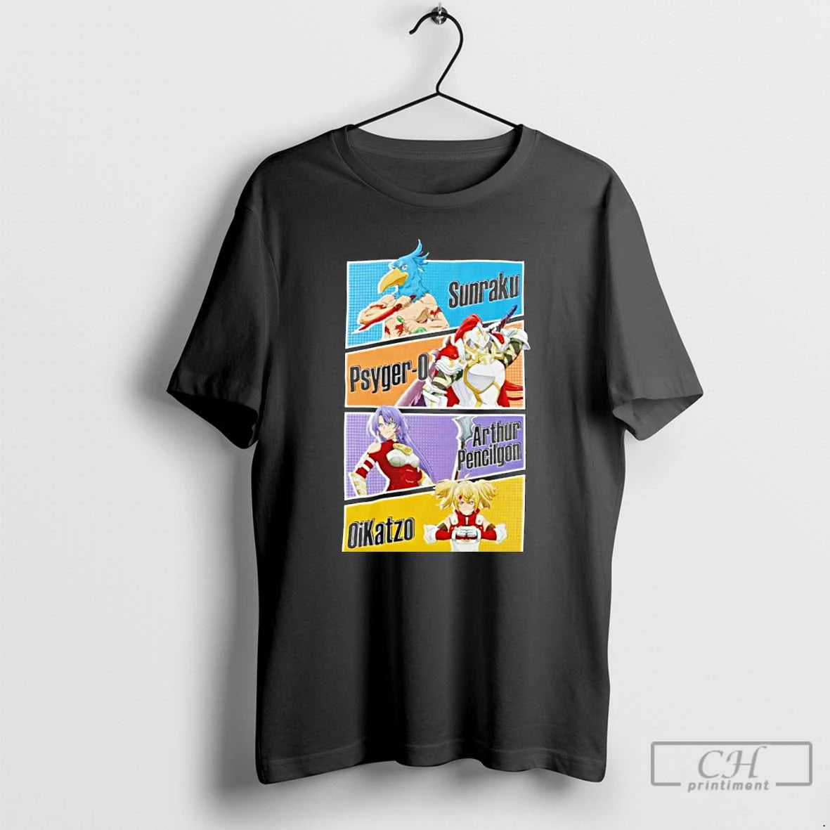 Premium Shangri La Frontier Character Panels T Shirts - clothing by TeeHivey.com