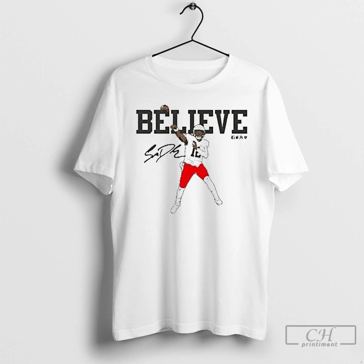 Premium Shedeur Sanders Believe - clothing by TeeHivey.com