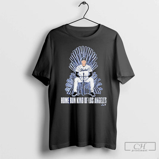 Premium Shohei Ohtani Home Run King Of Los Angeles T Shirts - clothing by TeeHivey.com