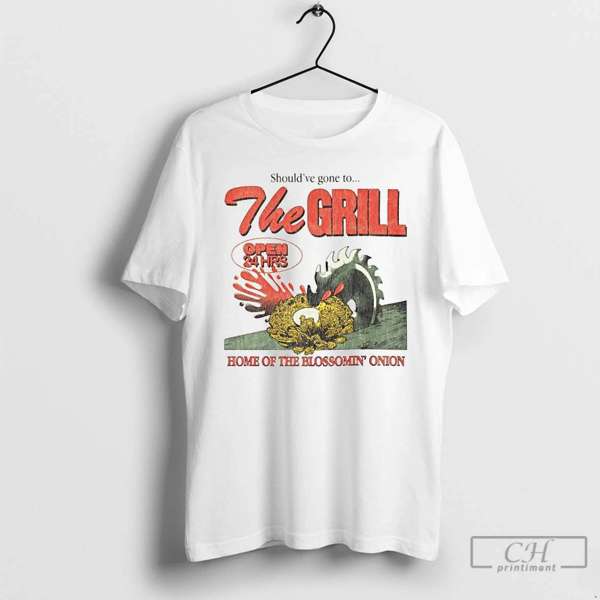 Premium Shouldve Gone To The Grill Home Of The Bloomin Onion Ornaments T Shirts - clothing by TeeHivey.com