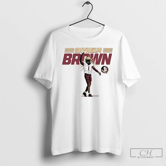 Shyheim Brown Fsu Football Ncaa Caricature - clothing by TeeHivey.com