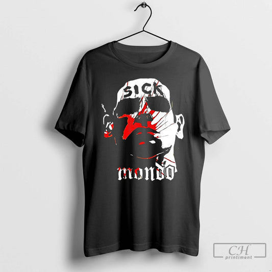 Premium Sick Mondo Horror Face Graphic - clothing by TeeHivey.com
