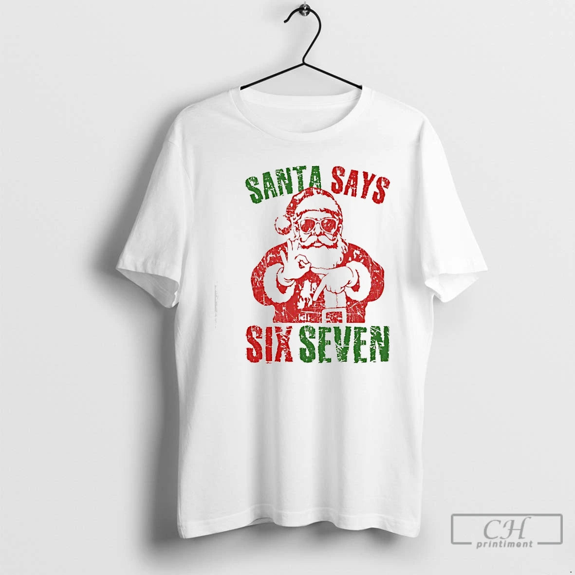 Premium Six Seven Bruh Santa Claus Hands 67 Christmas Retro - clothing by TeeHivey.com