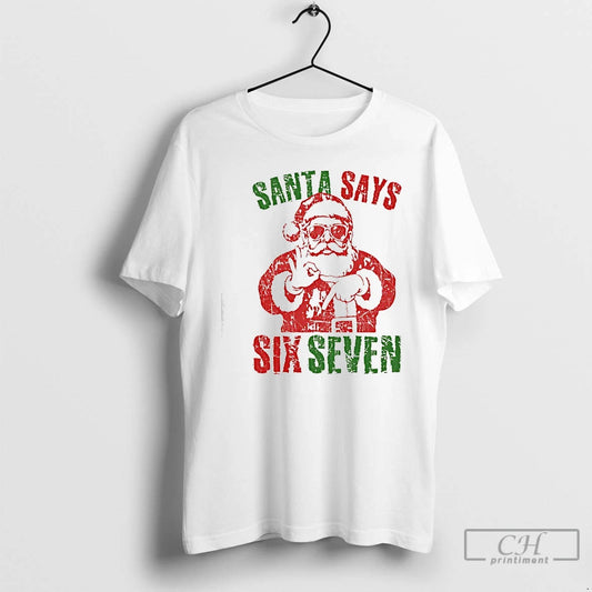 Premium Six Seven Bruh Santa Claus Hands 67 Christmas Retro - clothing by TeeHivey.com