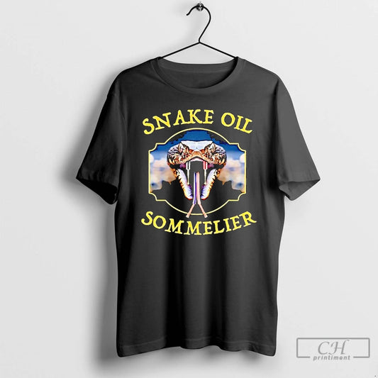 Premium Snake Oil Sommelier Funny Snake - clothing by TeeHivey.com