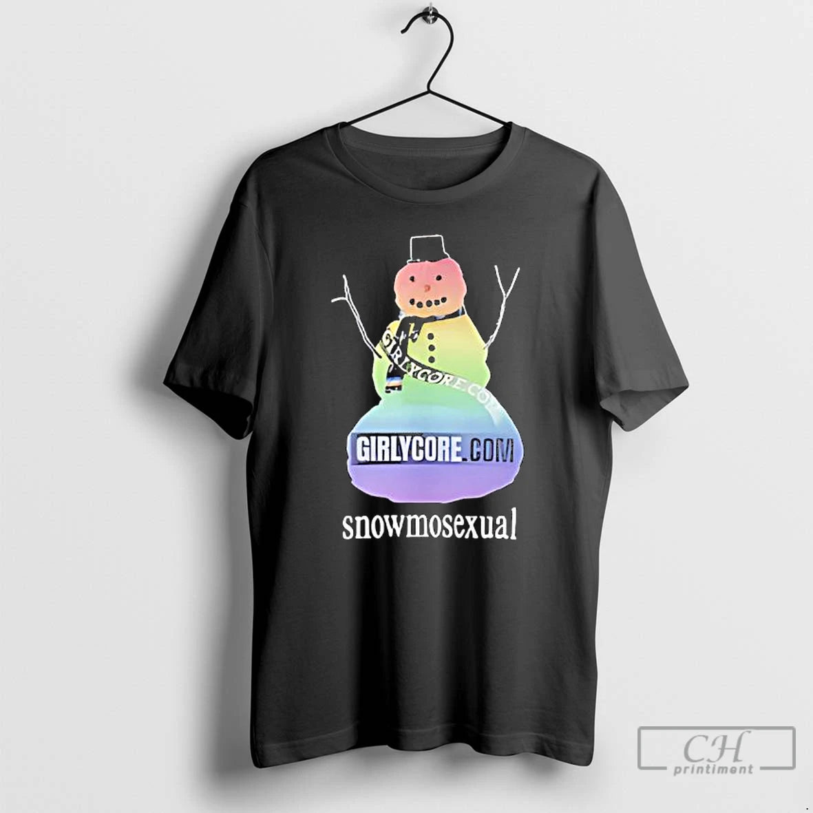 Premium Snowmosexual Girlycore Snowman - clothing by TeeHivey.com