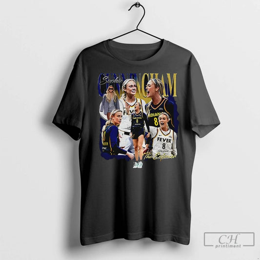Premium Sophie Cunningham Indiana Fever Wnba Basketball The Enforcer Graphic