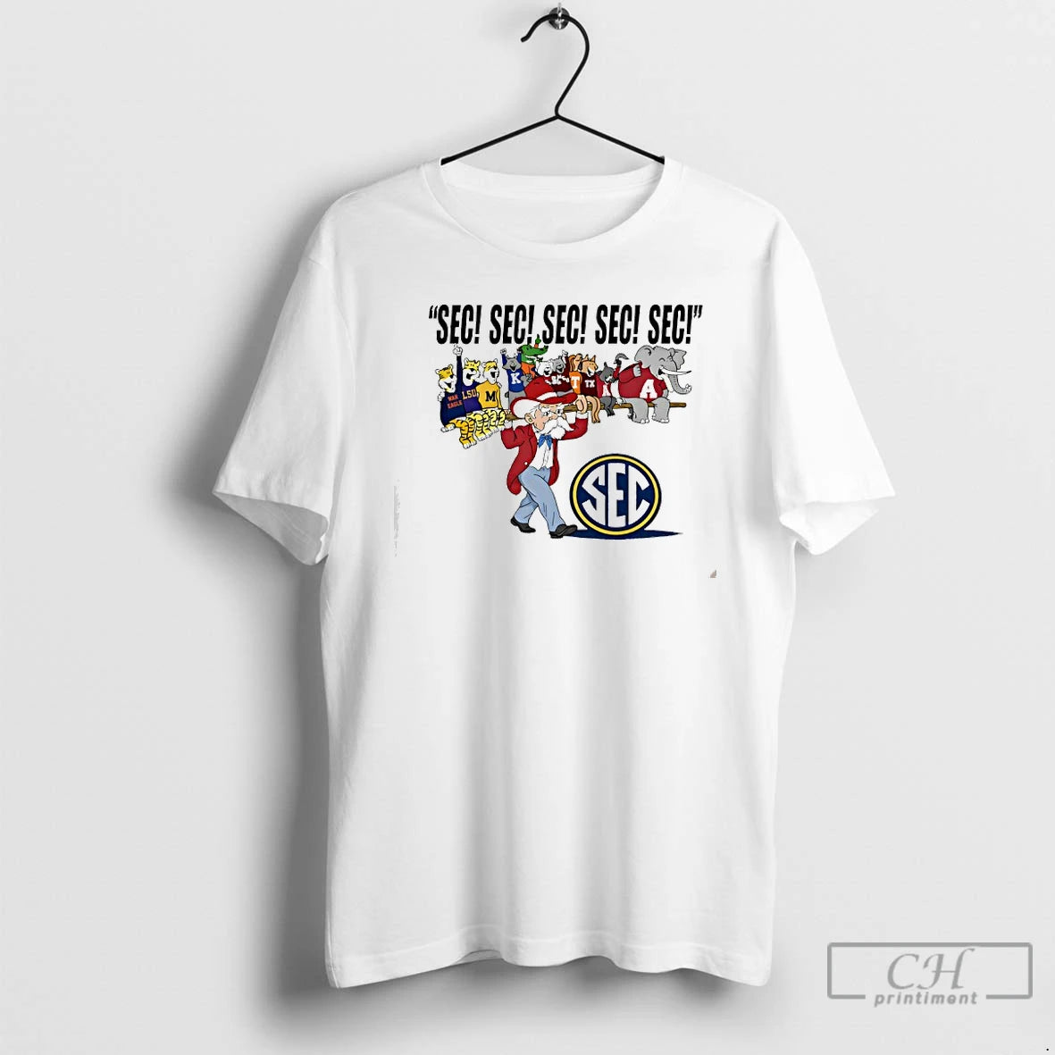 Premium Southeastern Conference Sec Sec Sec Sec Sec Mascots Logo - clothing by TeeHivey.com