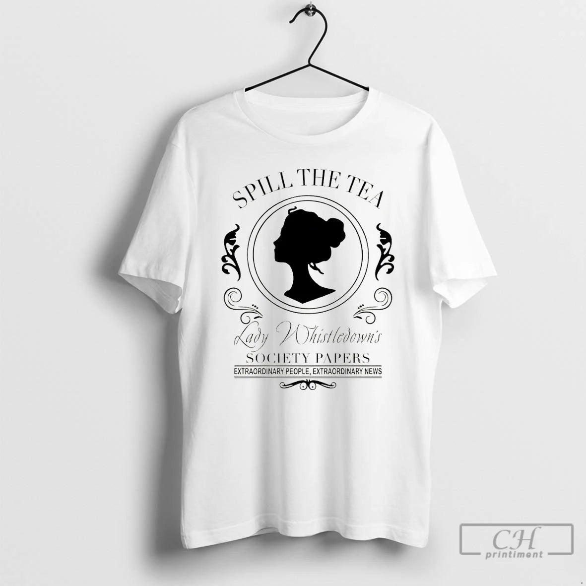 Premium Spill The Tea Lady Whistledown Society Papers Vintage - clothing by TeeHivey.com