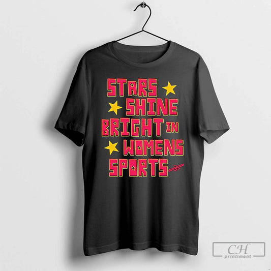 Premium Stars Shine Bright In Womens Sports T Shirts - clothing by TeeHivey.com