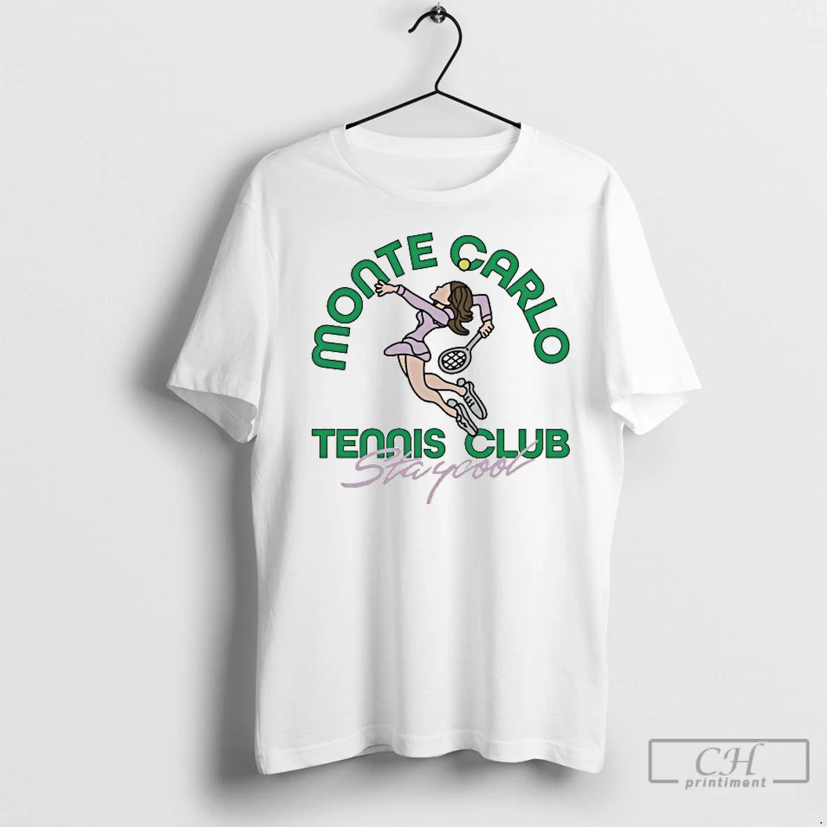 Premium Staycool Monte Carlo Tennis - clothing by TeeHivey.com