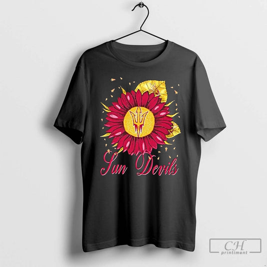 Premium Sunflower X Arizona State Sun Devils Football Logo - clothing by TeeHivey.com