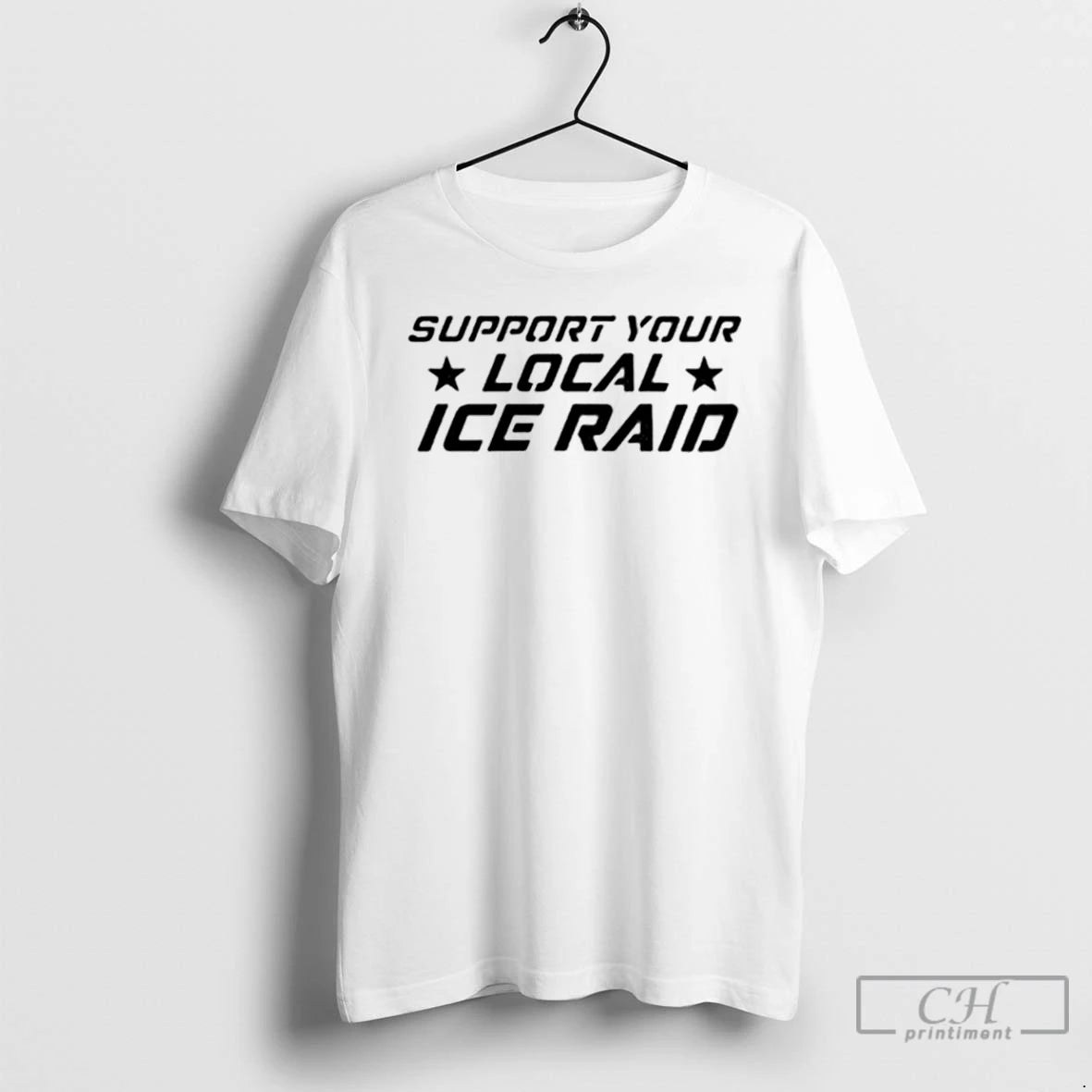 Premium Support Your Loal Ice Raid - clothing by TeeHivey.com
