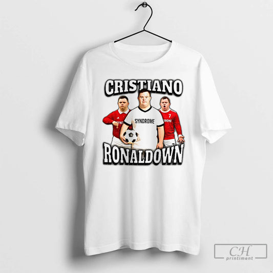 Premium Syndrome Cristiano Ronaldown Football Graphic T Shirts - clothing by TeeHivey.com