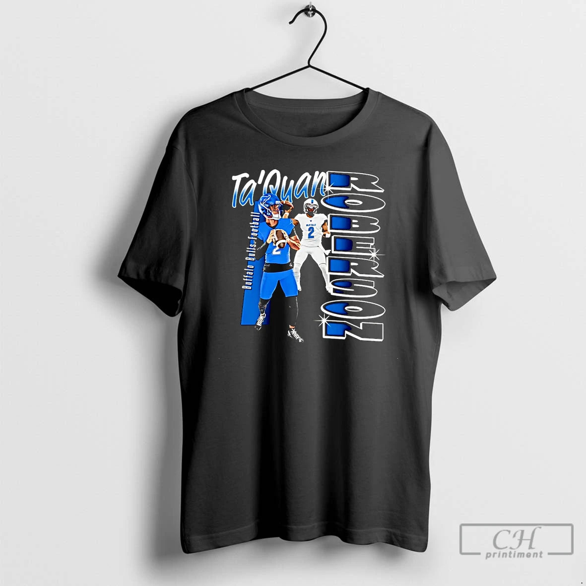 Premium Taquan Roberson Buffalo Bulls Graphic Christmas - clothing by TeeHivey.com