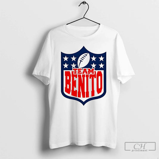 Premium Team Benito Football Big Game Bowl 2026 Puerto Rico College Game Day T Shirts - clothing by TeeHivey.com