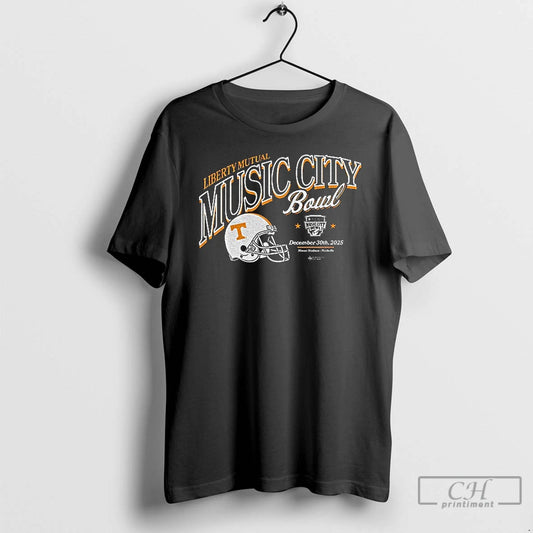 Premium Tennessee Volunteers Football 2025 Liberty Mutual Music City Bowl Vintage - clothing by TeeHivey.com