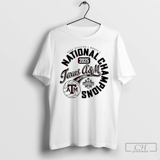 Premium Texas Am Aggies 2025 Volleyball National Champions Classic - clothing by TeeHivey.com