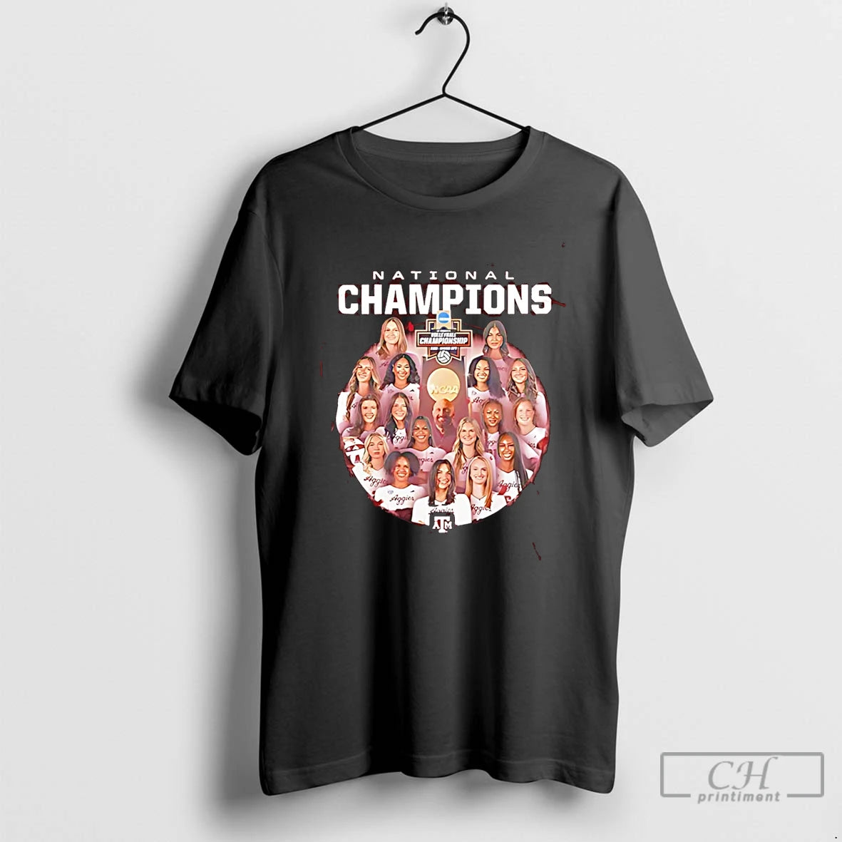 Premium Texas Am Aggies Volleyball 2025 National Champions All Team - clothing by TeeHivey.com