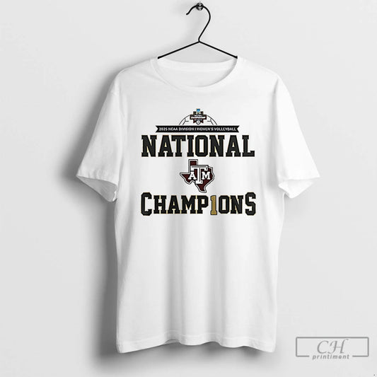 Premium Texas Am Aggies Volleyball National Champions 2025 - clothing by TeeHivey.com