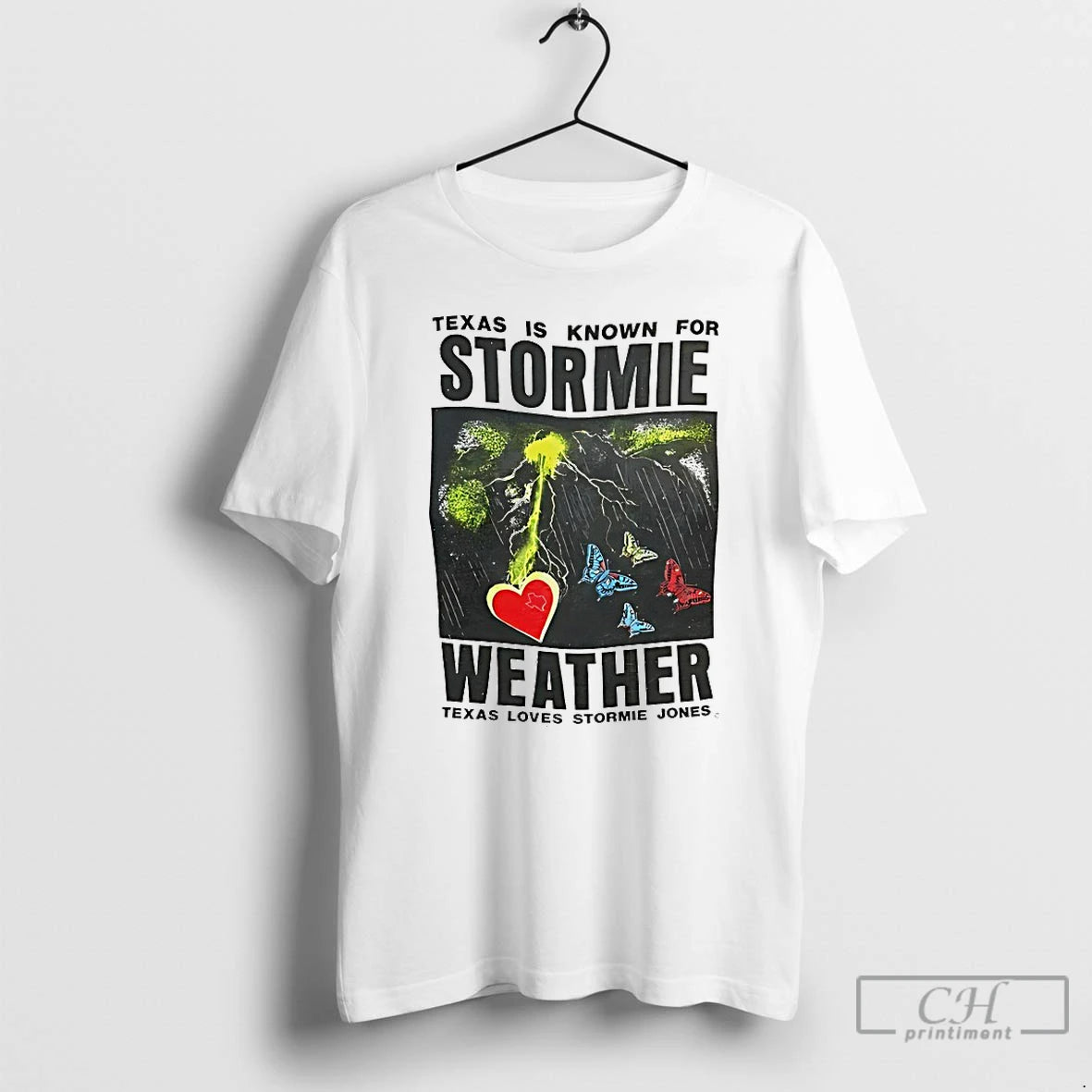 Premium Texas Is Known For Stormie Weather Texas Loves Stormie Jones - clothing by TeeHivey.com