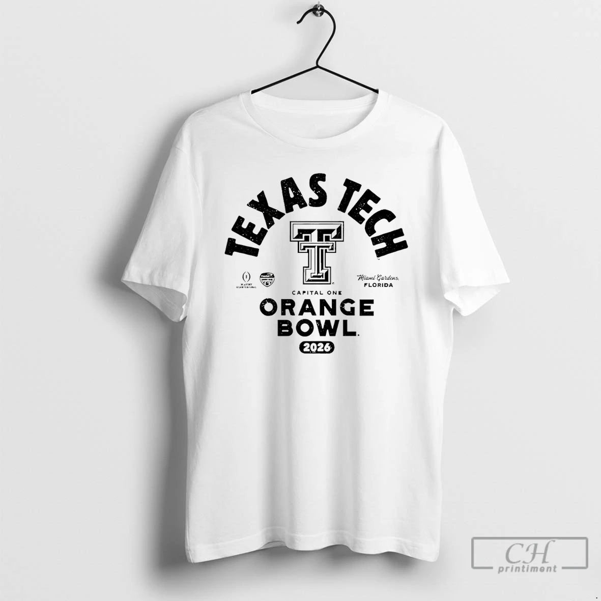 Premium Texas Tech Red Raiders 2026 Capital One Orange Bowl Bound - clothing by TeeHivey.com